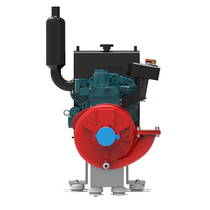 NOMAD P5d &ndash; elevation from the pump end