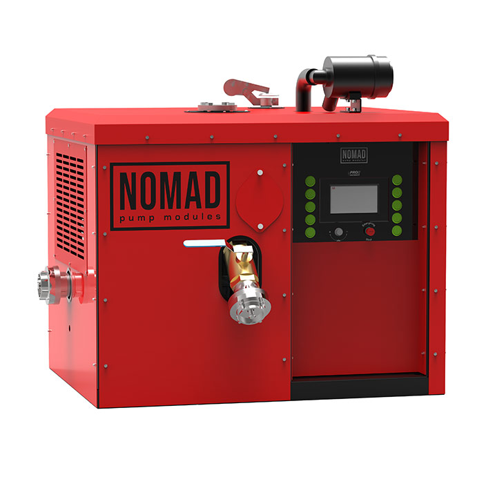 NOMAD P5d-M &ndash; left side of the enclosure