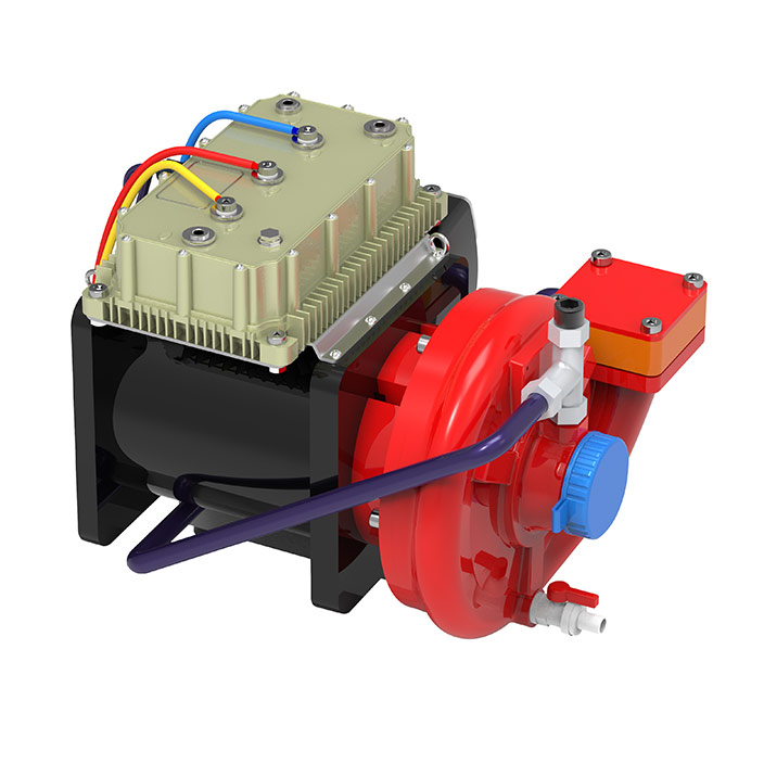 NOMAD P5e &ndash; side view with the Smart Control panel