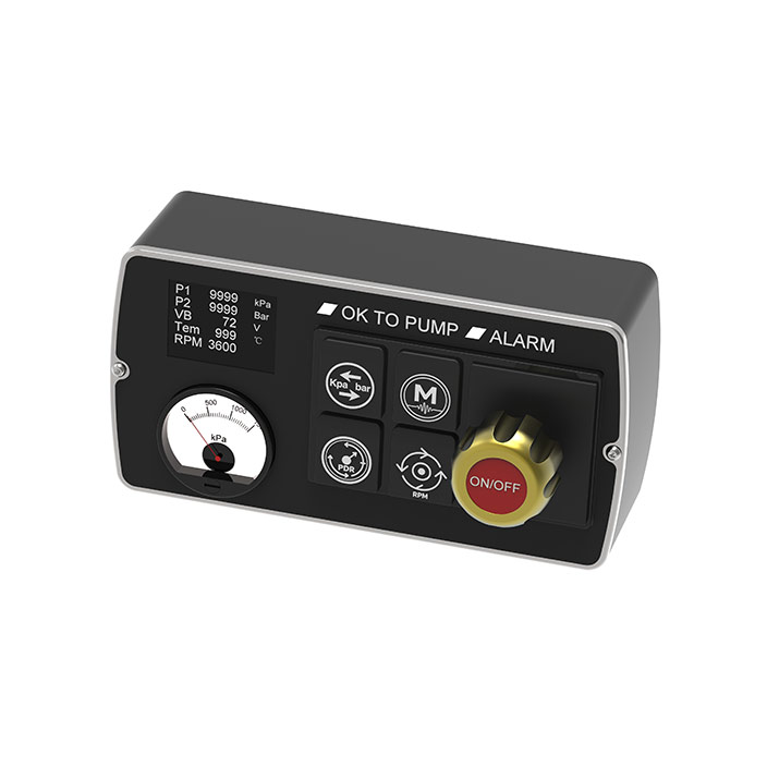 NOMAD P5e &ndash; Smart Control panel with gauge, buttons and OLED display